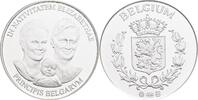Belgien Silbermedaille auf die Geburt von Prinzessin Elisabeth -
