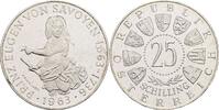 Österreich, 2. Republik 25 Schilling Prinz Eugen von Savoyen -