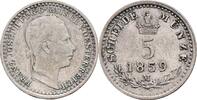Kaisertum Österreich 5 Kreuzer Franz Joseph I. 1848-1916 -