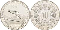 Österreich, 2. Republik 50 Schilling Olympische Winterspiele Innsbruck -