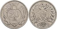Kaisertum Österreich 20 Heller Franz Joseph I. 1848-1916 -