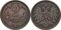 Kaisertum Österreich 2 Heller Franz Joseph I. 1848-1916 -