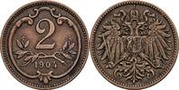 Österreich, Kaiser Franz Joseph I. 2 Heller -