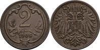 Österreich, Kaiser Franz Joseph I. 2 Heller -
