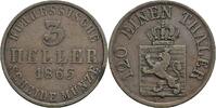 Hessen-Kassel 3 Heller Hessen-Kassel, 3 Heller 1863 -