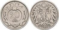 Kaisertum Österreich 20 Heller Franz Joseph I. 1848-1916 -
