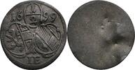 Erzbistum Salzburg, Johann Ernst Thun-Hohenstein 1/2 Kreuzer -