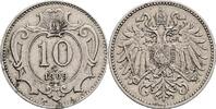 Kaisertum Österreich 10 Heller Franz Joseph I. 1848-1916 -