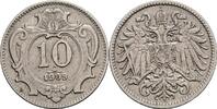 Kaisertum Österreich 10 Heller Franz Joseph I. 1848-1916 -
