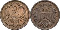 Kaisertum Österreich 2 Heller Franz Joseph I. 1848-1916 -
