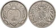 Kaisertum Österreich 20 Heller Franz Joseph I. 1848-1916 -