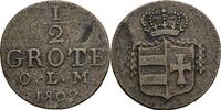 Oldenburg 1/2 Grote Peter Friedrich Wilhelm I. 1785-1823 -