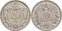 Kaisertum Österreich 20 Heller Franz Joseph I. 1848-1916 -