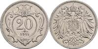 Kaisertum Österreich 20 Heller Franz Joseph I. 1848-1916 -