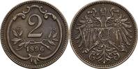 Kaisertum Österreich 2 Heller Franz Joseph I. 1848-1916 -