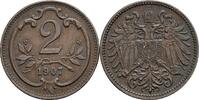 Kaisertum Österreich 2 Heller Franz Joseph I. 1848-1916 -