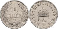 Kaisertum Österreich 10 Filler Franz Joseph I. 1848-1916 -