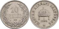 Kaisertum Österreich 10 Filler 1894 KB, Kremnitz Franz Joseph I. 1848-19... 2.93 US$ Tax included +  117.32 US$ shipping