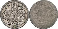 Erzbistum Salzburg 1/2 Kreuzer Franz Anton Fürst von Harrach -