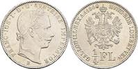 Kaisertum Österreich 1/4 Gulden Franz Joseph I. -