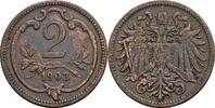 Kaisertum Österreich 2 Heller Franz Joseph I. 1848-1916 -