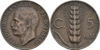 Italien 5 Centesimi Victor Emanuel III. 1900-1946 -