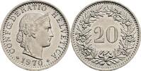 Schweiz 20 Rappen Schweiz, 20 Rappen 1970 -