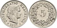 Schweiz 5 Rappen Schweiz, 5 Rappen 1937 -