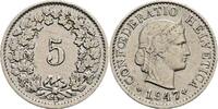 Schweiz 5 Rappen Schweiz, 5 Rappen 1947 -