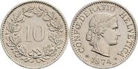 Schweiz 10 Rappen Schweiz, 10 Rappen 1974 -