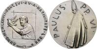 Italien Kirchenstaat Silbermedaille Papst Paul VI. -