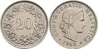 Schweiz 20 Rappen Schweiz, 20 Rappen 1960 -