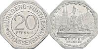 Deutschland, Nürnberg-Fürth 20 Pfennig Deutschland, Nürnberg-Fürth, 20 Pfennig ohne Jahr -