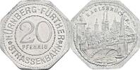 Deutschland, Nürnberg-Fürth 20 Pfennig Deutschland, Nürnberg-Fürth, 20 Pfennig ohne Jahr -