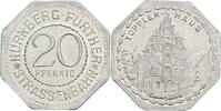 Deutschland, Nürnberg-Fürth 20 Pfennig Deutschland, Nürnberg-Fürth, 20 Pfennig ohne Jahr -