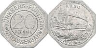 Deutschland, Nürnberg-Fürth 20 Pfennig Deutschland, Nürnberg-Fürth, 20 Pfennig ohne Jahr -