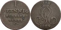 Hannover Pfennig Hannover, Georg IV. (1820-1830), Pfennig 1829 -