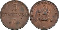 Österreich, Franz II.(I.) 1792-1835 3 Centesimi -