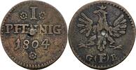 Altdeutschland, Frankfurt Pfennig Altdeutschland, Frankfurt, Pfennig 1804 GB -