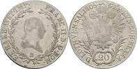 Kaisertum Österreich, Franz II. (I). 1792-1835, 20 Kreuzer 1805 B VF-