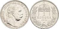 Kaisertum Österreich 1 Korona Kaiser Franz Joseph I. 1848-1916 -