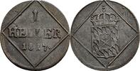 1 Heller 1817 Bayern Maximilian I. Joseph 1806-1825 ss/ss+
