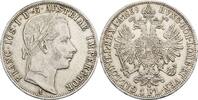 Kaisertum Österreich 1 Gulden Kaiser Franz Joseph I. 1848-1916 -
