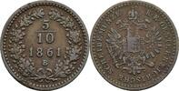 Kaisertum Österreich 5/10 Kreuzer Kaiser Franz Joseph I. 1848-1916 -