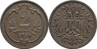 Kaisertum Österreich 2 Heller Kaiser Franz Joseph I. 1848-1916 -