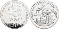 WWF Silbermedaille 30 Jahre WWF - Klunkerkranich -