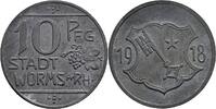 Deutschland, Worms 10 Pfennig Deutschland, Worms, 10 Pfennig 1918 -