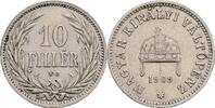 Kaisertum Österreich 10 Filler Franz Joseph I. 1848-1916 -