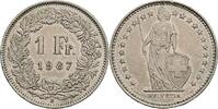 Schweiz 1 Franken Schweiz, 1 Franken 1987 B -