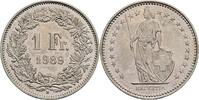 Schweiz 1 Franken Schweiz, 1 Franken 1989 B -